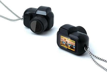 Compact 1080P Mini Keychain Camera - Capture Life's Moments with a Thumb-Sized Camcorder for Students and Kids