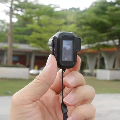 Compact 1080P Mini Keychain Camera - Capture Life's Moments with a Thumb-Sized Camcorder for Students and Kids